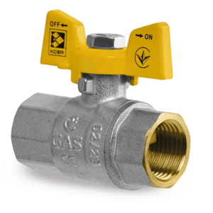 Кран кульовий KOER KG.207 - 1/2" FF ГГМ