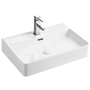 Раковина підвісна-накладна MIXXUS PREMIUM QUADRO-0202 600х440х120mm