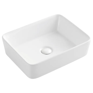 Умивальник накладний керамічний Mixxus Premium Quadro-0101 475x370x140mm
