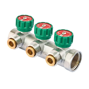 Колектор з адаптером KOER KR.1127-3 - 1"x3 - 3/4 Ways