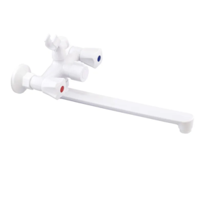 Змішувач для ванни Plamix Omega-140 Euro White