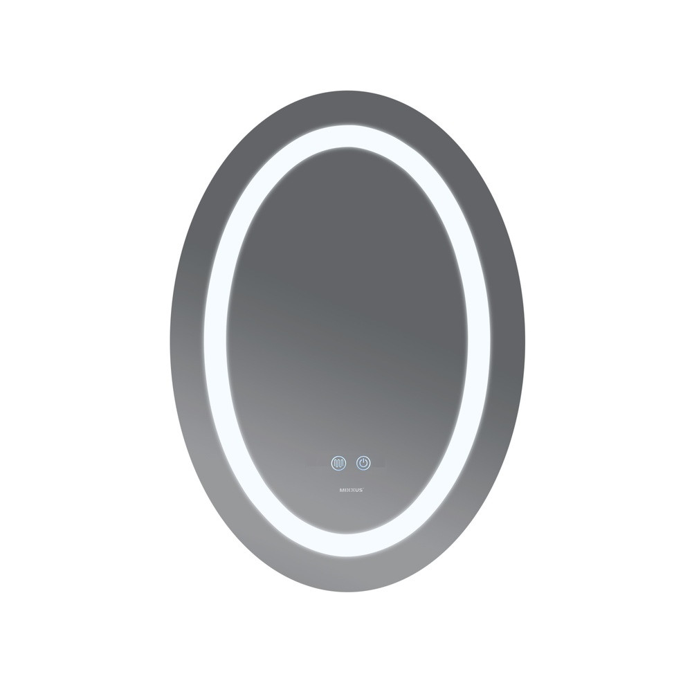 Дзеркало Mixxus PLAIN MV03-50x70 з Led Touch, Anti-fog, димером, регулятором яскравості - Зображення 2