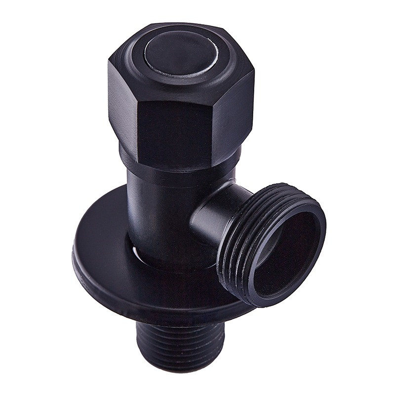 Кран для підключення сантехприладів Mixxus VAL-07-1/2x3/4 Black - Зображення 3