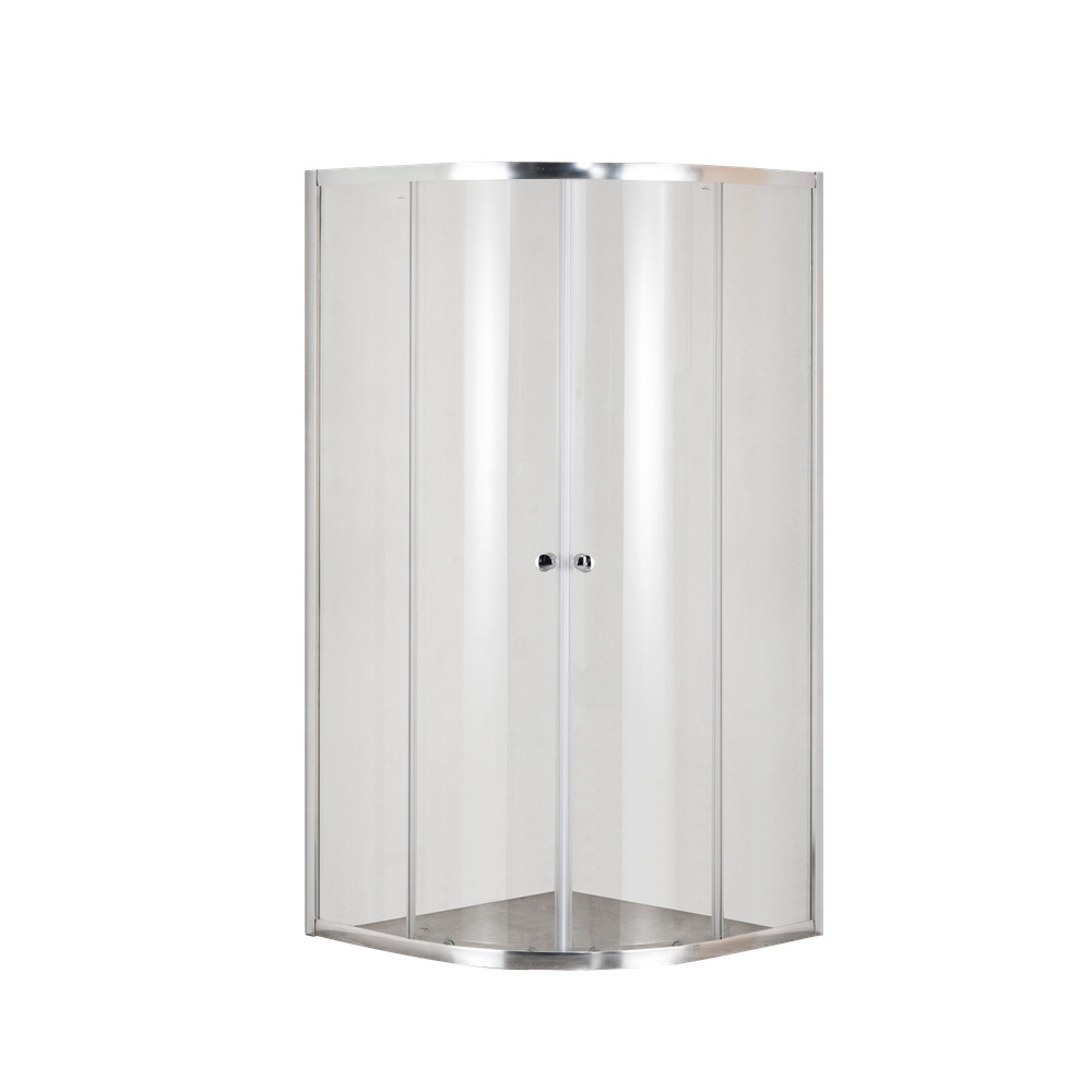 Душова кабіна без піддону Mixxus PLAIN SC01-90x90x185-TR CHROME прозоре скло 4мм - Зображення 5