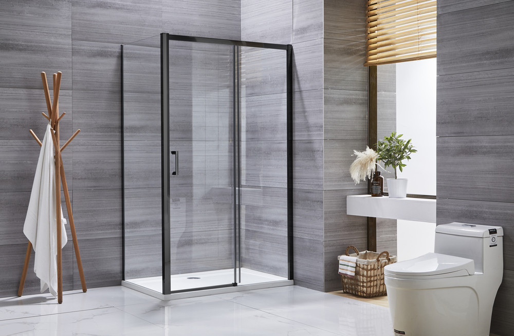 Душова кабіна без піддону Mixxus Premium DIVERSE SC03-120x80x195-TR Black прозоре скло 6мм - Зображення 5