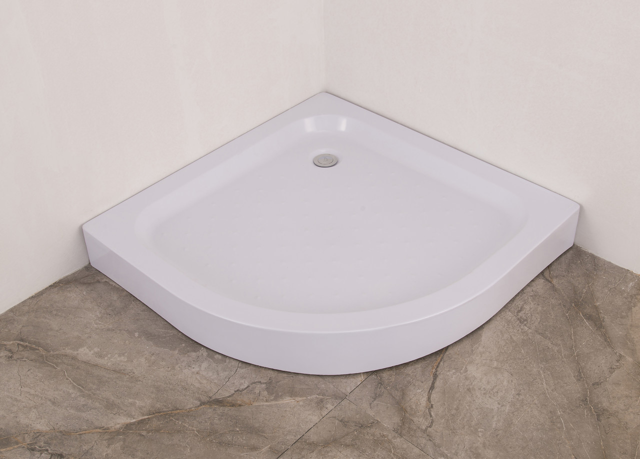 Душова кабіна з низьким піддоном Mixxus PLAIN SCT02-90x90x195-TR GRAPHITE прозоре скло 4мм - Зображення 3