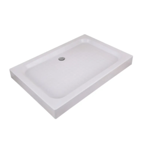 Душовий піддон з сифоном Mixxus HARD ST01-100x80x13 діаметр зливу 52 мм
