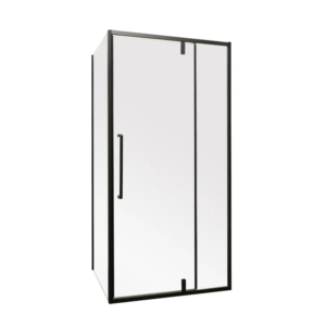 Душова кабіна без піддону Mixxus Premium BEVEL SC01-100x80x195-TR Black прозоре скло 6мм