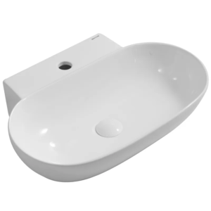 Раковина підвісна MIXXUS PREMIUM DIVERSE-0201 560х390х125mm з отвором під змішувач