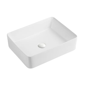 Умивальник накладний керамічний Mixxus Premium Quadro-0102 520x410x130mm