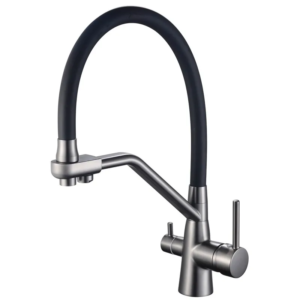 Змішувач для кухні Mixxus Premium SENNA 021 GRAPHITE з виходом для питної води