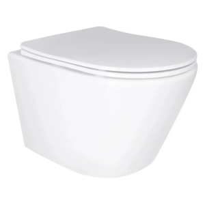 Унітаз підвісний Mixxus BEVEL-0303-T3 485x360x365mm, система змиву TORNADO 3.0
