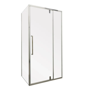 Душова кабіна без піддону Mixxus Premium BEVEL SC01-100x80x195-TR Chrome прозоре скло 6мм
