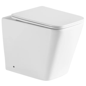 Унітаз підлоговий безбачковий Mixxus Premium QUADRO-0701-R 600х355х410mm, система змиву RIMLESS