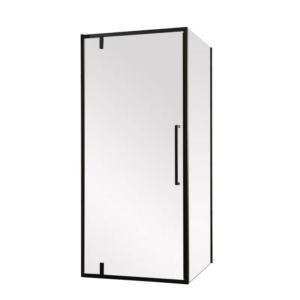 Душова кабіна без піддону Mixxus Premium BEVEL SC01-90x90x195-TR Black прозоре скло 6мм