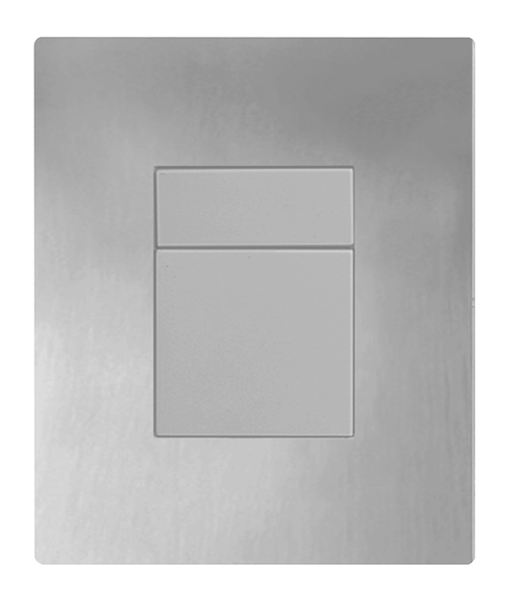 Панель змиву пластикова KOER KT-0607-01 157x198x3mm, кнопка квадратна - Зображення 5