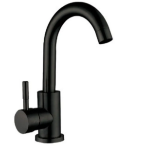 Змішувач для умивальника Mixxus SUS-011-B Black з нерж. сталі SUS304