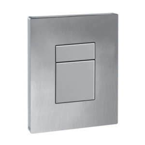 Панель змиву пластикова KOER KT-0607-01 157x198x3mm, кнопка квадратна