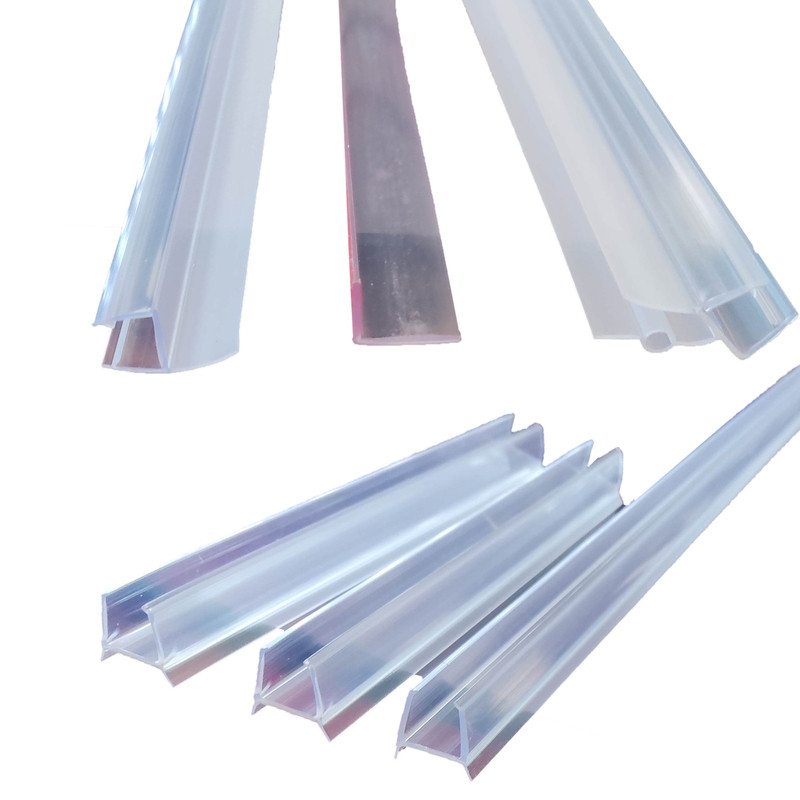 Двері в нішу KOER SR SD04-120x200-TR-07 прозоре скло Easy Clean 10мм, графіт - Зображення 3
