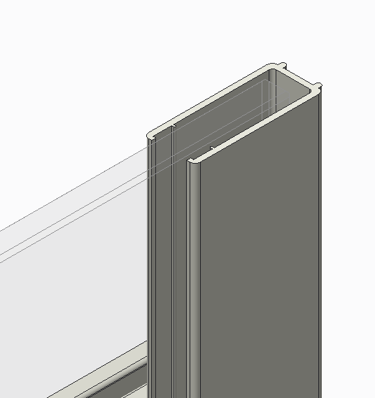 Двері в нішу KOER SR SD01-120x200-TR-01 прозоре скло Easy Clean 8мм, хром - Зображення 8