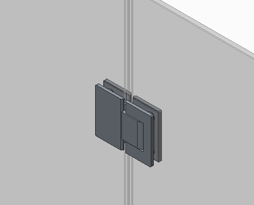 Двері в нішу KOER SR SD04-120x200-TR-01 прозоре скло Easy Clean 10мм, хром - Зображення 2