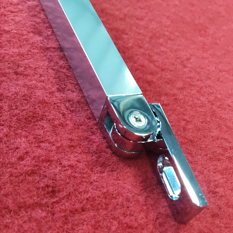 Двері в нішу KOER SR SD04-120x200-TR-01 прозоре скло Easy Clean 10мм, хром - Зображення 8