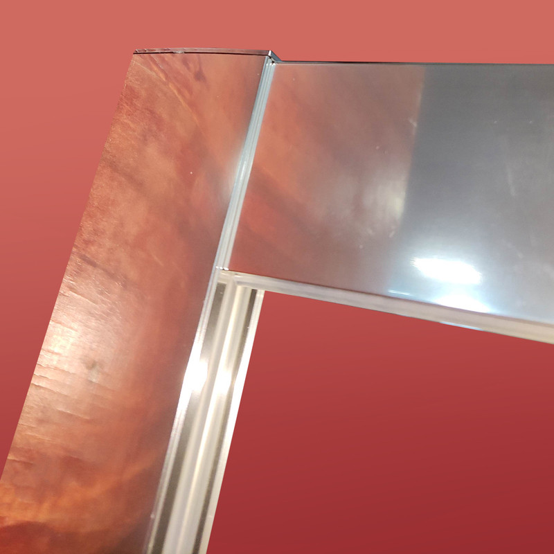 Двері в нішу KOER SR SD05-140x200-TR-01 прозоре скло Easy Clean 6мм, хром - Зображення 10