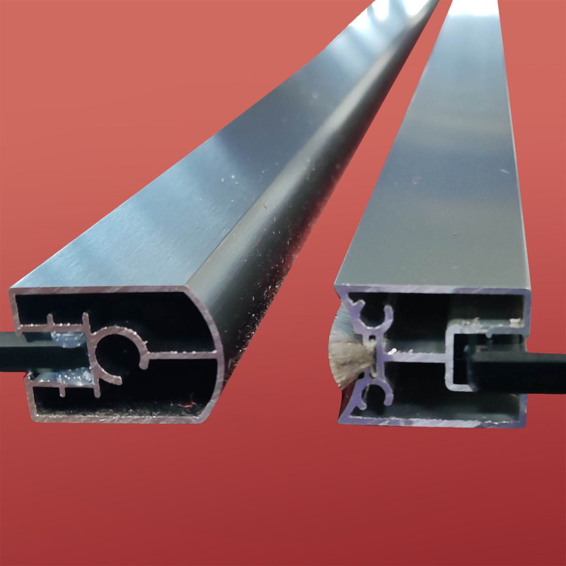 Шторки скляні на ванну KOER SR BS04-95x140-TR-07 прозоре скло 6мм, графіт - Зображення 5