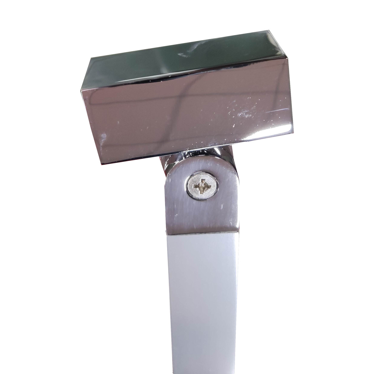 Двері в нішу KOER SR SD04-100x200-TR-01 прозоре скло Easy Clean 10мм, хром - Зображення 10