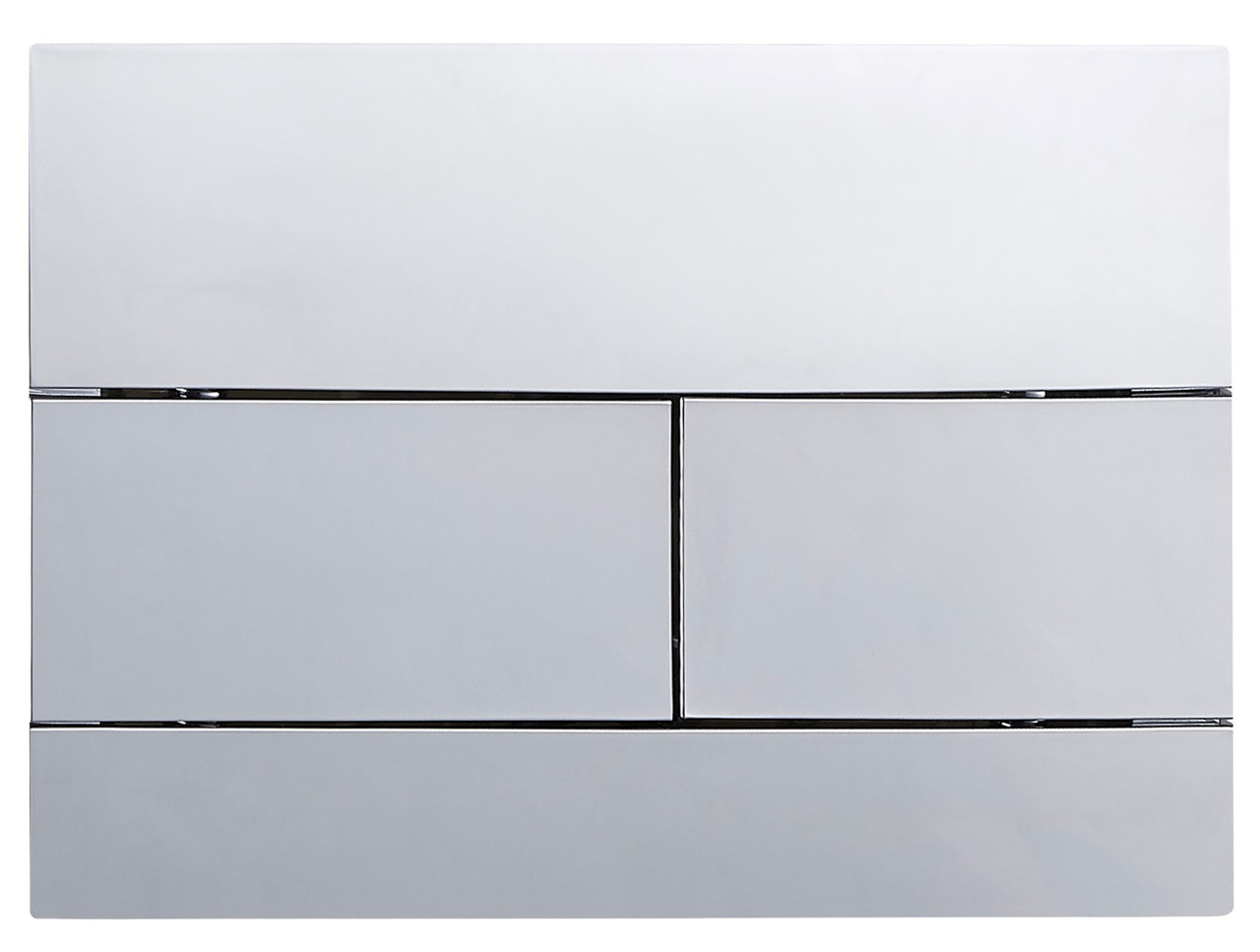 Панель змиву KOER KT-0603-01 240x160x10mm пластикова, кнопка лінійна - Зображення 2