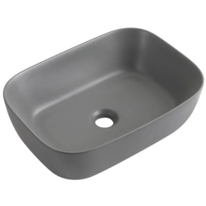 Раковина накладна Mixxus Premium DIVERSE-0116 GRAY 455x330x135mm