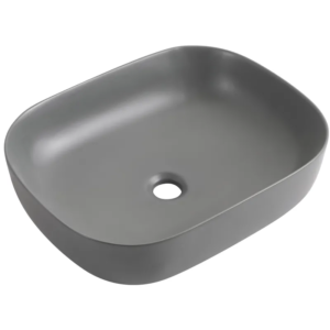 Раковина накладна Mixxus Premium DIVERSE-0115 GRAY 490x395x135mm