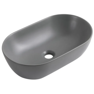 Раковина накладна Mixxus Premium ELLIPSE-0109 GRAY 500x300x140mm
