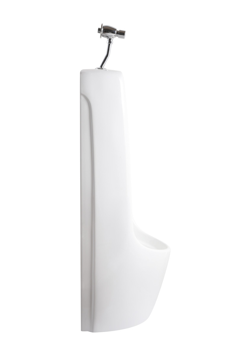 Пісуар підлоговий Mixxus Premium BEVEL-0902 440×320×970 мм з краном для пісуара, білий - Зображення 2