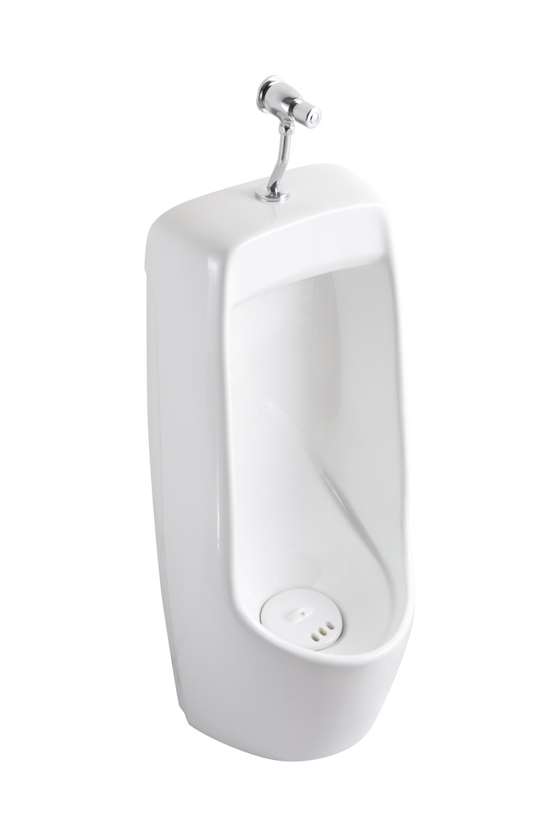 Пісуар підлоговий Mixxus Premium BEVEL-0902 440×320×970 мм з краном для пісуара, білий - Зображення 7