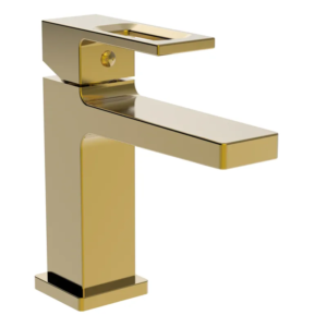 Змішувач для умивальника Haiba KANT 001 BRUSHED GOLD