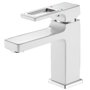 Змішувач для умивальника Mixxus Premium DANTE 001 NUT White-Chrome