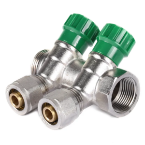 Колектор на 2 контура KOER KR.1123-2 3/4"x2 ways