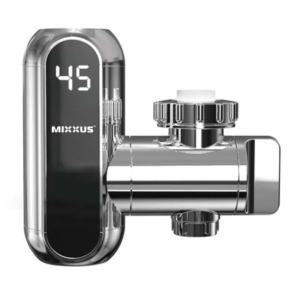 Водонагрівач MIXXUS Electra 650-E CHROME 3,3 kW з кріпленням на вилив