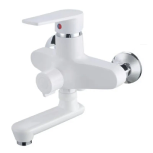 Змішувач для ванни PLAMIX OSCAR-008 EURO SET WHITE