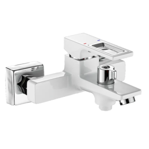 Змішувач для ванни Mixxus Premium DANTE 009 EURO White-Chrome