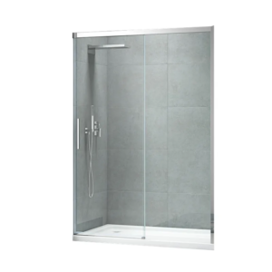 Двері в нішу KOER SR SD05-120x200-TR-01 прозоре скло Easy Clean 6мм, хром