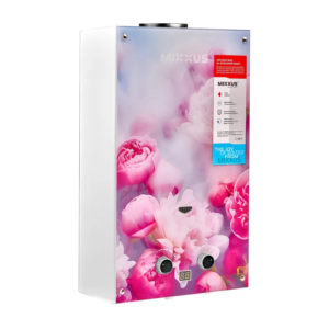 Газова колонка MIXXUS GWH-0410 BASIC GLASS димохідна 10 л/хв