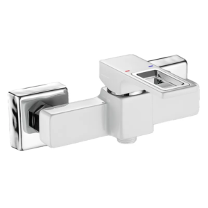 Змішувач для душової кабіни Mixxus Premium DANTE 003 White-Chrome