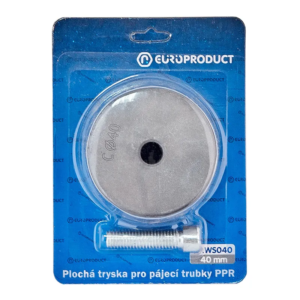 Насадка плоска для паяльника EUROPRODUCT EP.WS040 PPR труб 40mm