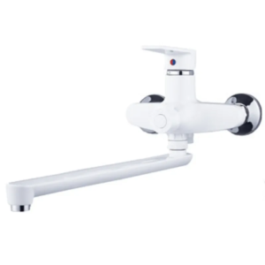 Змішувач для ванни PLAMIX OSCAR-006 EURO SET WHITE
