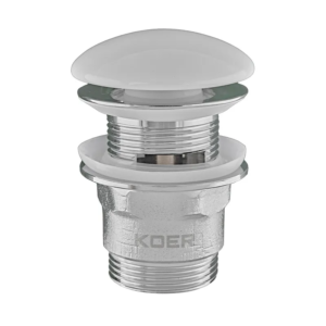 Донний клапан для раковини з переливом KOER PW-03-11 автоматичний 1 1/4''