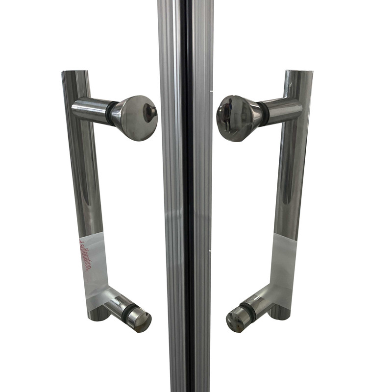 Душова кабіна без піддону KOER SR SC03-90x90x200-TR-01 прозоре скло Easy Clean 6мм, хром - Зображення 6