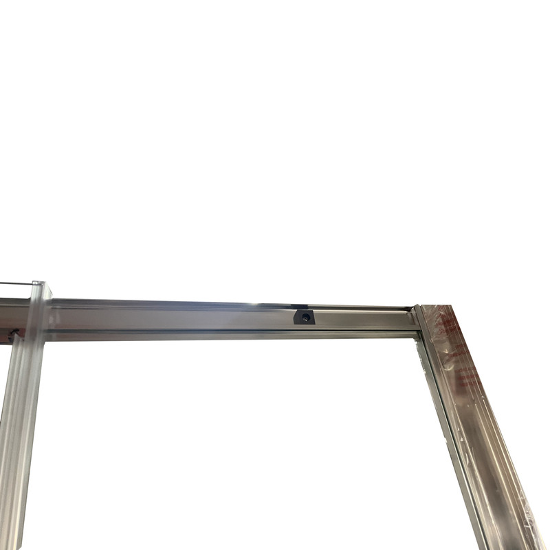 Душова кабіна без піддону KOER SR SC04-100x100x195-TR-01 прозоре скло Easy Clean 5мм, хром - Зображення 6