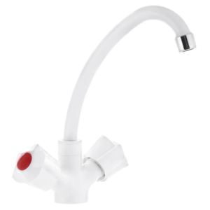 Змішувач для кухні Plamix Ama-271 White